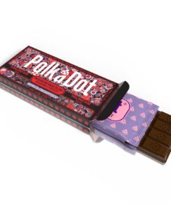 Caramel Peanut Twist Polkadot Chocolate bar