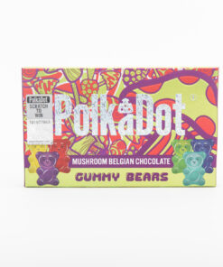 PolkaDot Gummy Bears Chocolate Bar