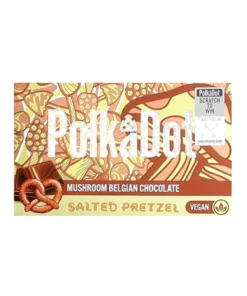 PolkaDot Salted Pretzel Chocolate Bar