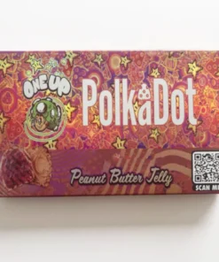 Polkadot Peanut Butter Jelly Chocolate Bar