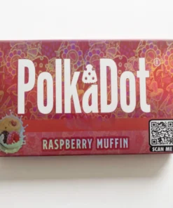 Polkadot Raspberry Muffin Chocolate Bar