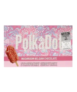 Polkadot Strawberry Shortcake Chocolate Bar